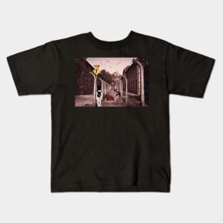 3D PRISON OF WAR Kids T-Shirt